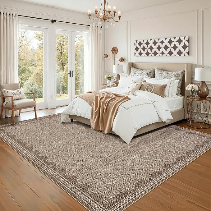 GarveeHome Scalloped Washable 8x10 Rug - Image 4