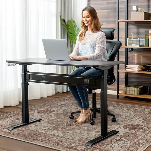36"x48" Office Chair Mat for Hardwood Tile Floor, Under Desk Carpet Protector - Image 2