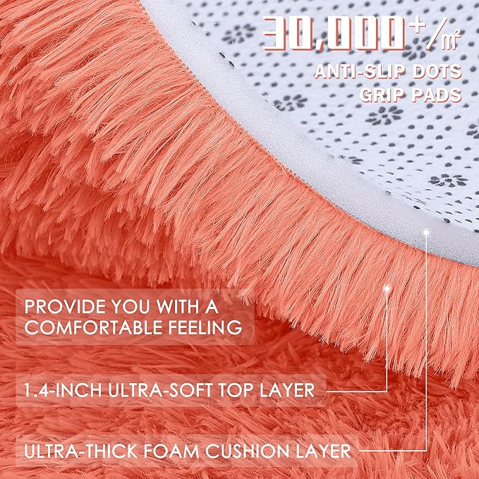 OLANLY 8x10 Machine Washable Large Area Rugs - Image 5
