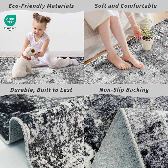 3x6 Non-Slip Washable Kitchen Rug - Image 5
