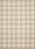 Garland Rug Country Living – Checkered Buffalo Plaid Design, Non-Slip Rubberback by Garland+Rug