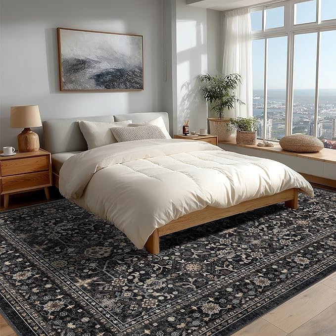 Ruaruarug Washable Area Rug 9x12 - Image 3