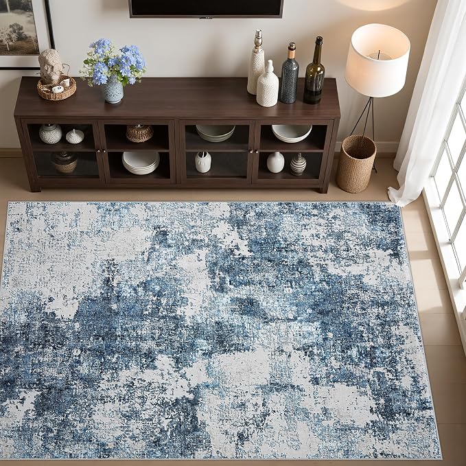 Washable Rug 6x9 Area Rugs: Soft Large Living Room Rug - Image 5