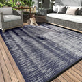 MontVoo Outdoor Rug Waterproof 5x8 ft Outdoor Patio Rug Mat Reversible Plastic by MontVoo