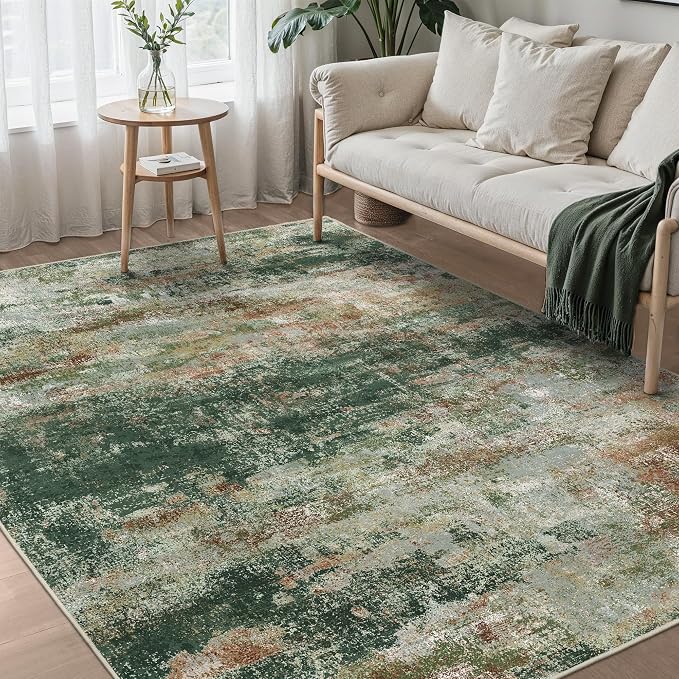 BEIMO Area Rugs 6x9 for Living Room Bedroom, Modern Abstract Machine Washable by BEIMO