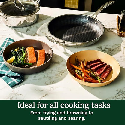 Cuisinart FusionPlus Hybrid Stainless Steel Cookware, 5-Quart Sauté Pan - Image 5