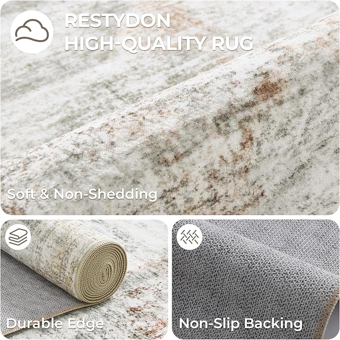 2x3 Washable Rug Runner for Bathroom, Soft Entryway Rug for Laundry Room - Image 7