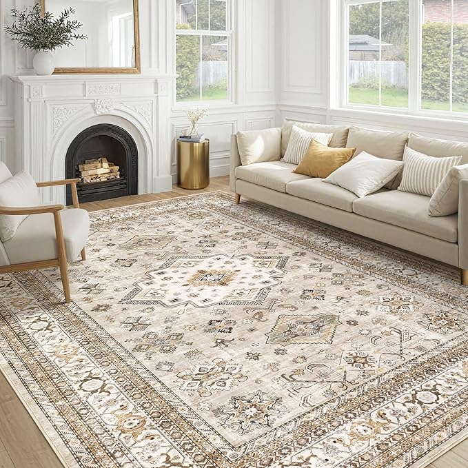 Vintage Living Room Area Rug 7x10 by COTILED