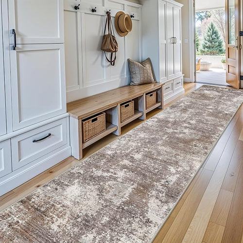 3x15 Ft Long Hallway Runner Rug – Non-Slip Washable Wide Kitchen Runner | - Image 3