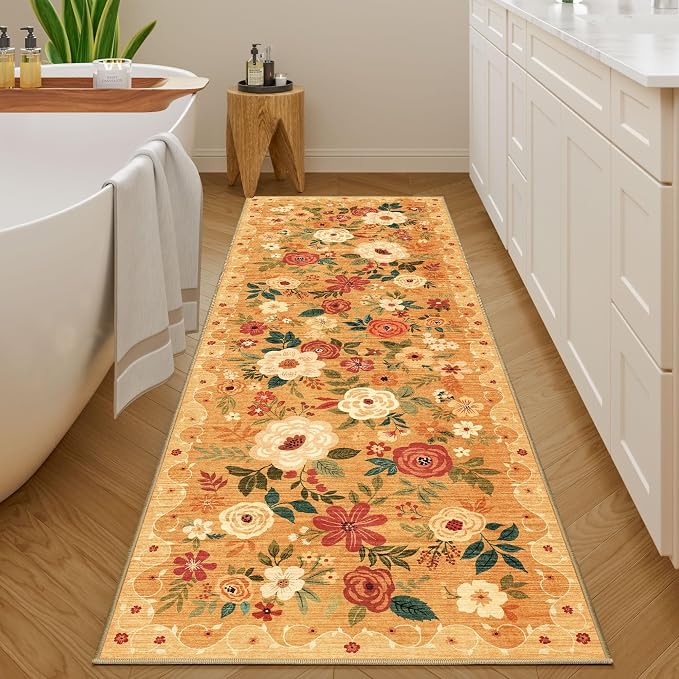 DUKINO 2x6 Runner Rug for Hallway, Washable Kitchen Runner Rug - Image 6