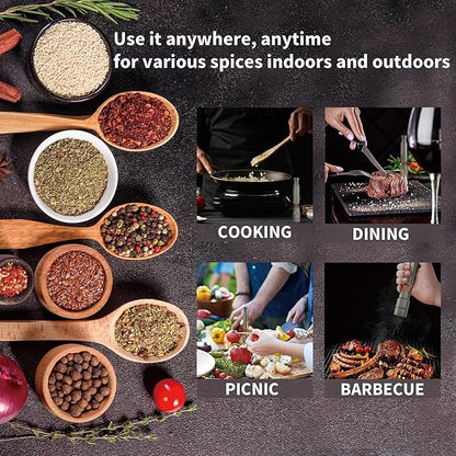Modern Thumb Click Salt and Pepper Grinder - Image 6