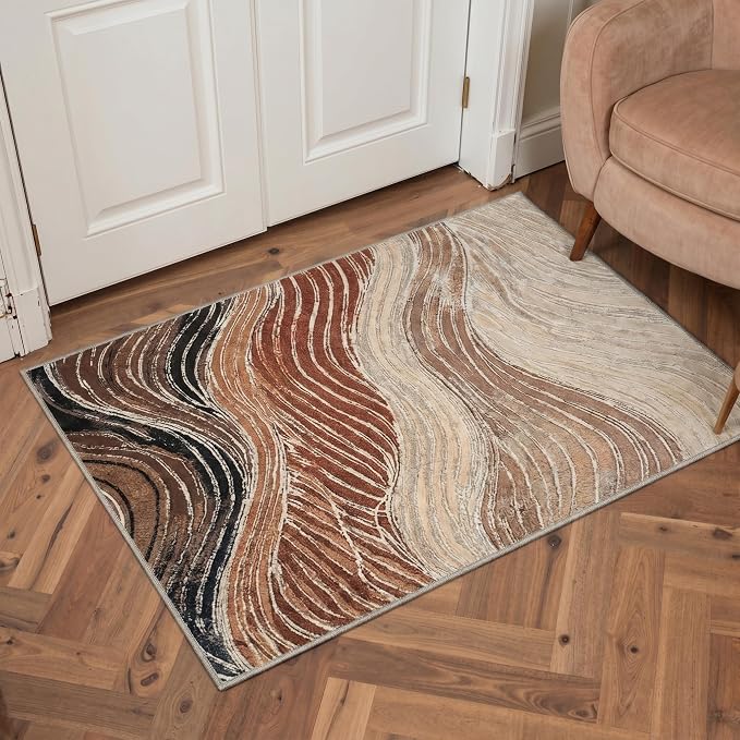 BEIMO Area Rugs 10x14 for Living Room Bedroom, Modern Abstract Machine Washable - Image 6