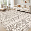 cotiled 10x14 Area Rugs Living Room Rug: Washable Boho Rugs by COTILED