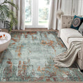 6x9 Area Rugs for Living Room Rug Washable: Modern Rug for Dining Room Bedroom by Aelenmu
