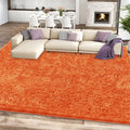 8x10 Orange Area Rugs for Living Room, Large Fluffy Shag Rug for Bedroom Nursery by Unknown