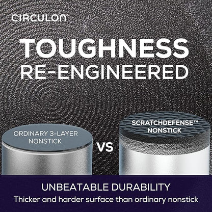 Circulon A1 Series with ScratchDefense Nonstick Induction Cookware, Stockpot - Image 5
