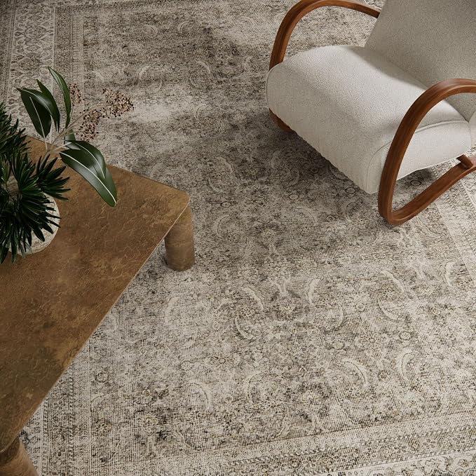 palohom 10x14 Area Rug Washable Rugs: Living Room Rug Stain Resistant Non Slip - Image 3