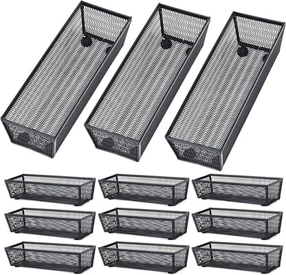 Neudeco Silverware Organizer, Mesh Drawer Organizer by Neudeco