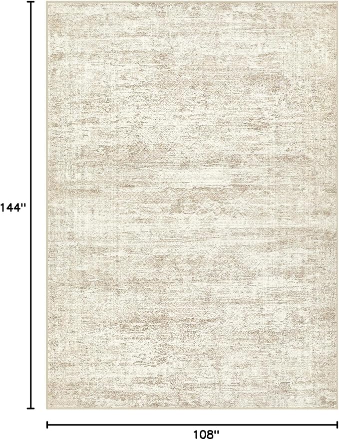 UERMEI 9x12 Washable Area Rug - Image 2