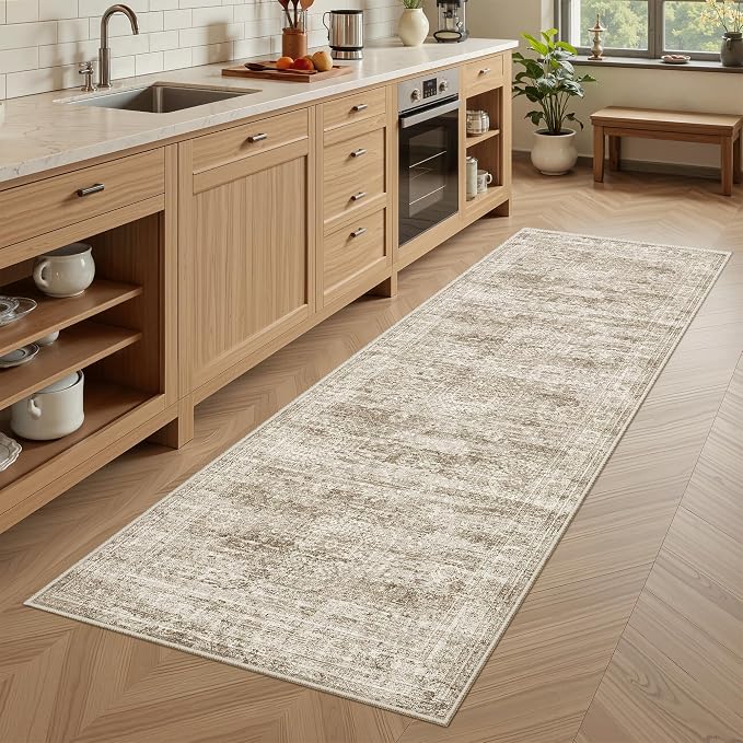 Soalmost Runner Rug 2'x6' Washable Non-Slip Runner Rugs - Image 2