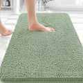 OLANLY Bathroom Rugs 35x24, Extra Soft Absorbent Chenille Bath Rugs, Rubber by OLANLY