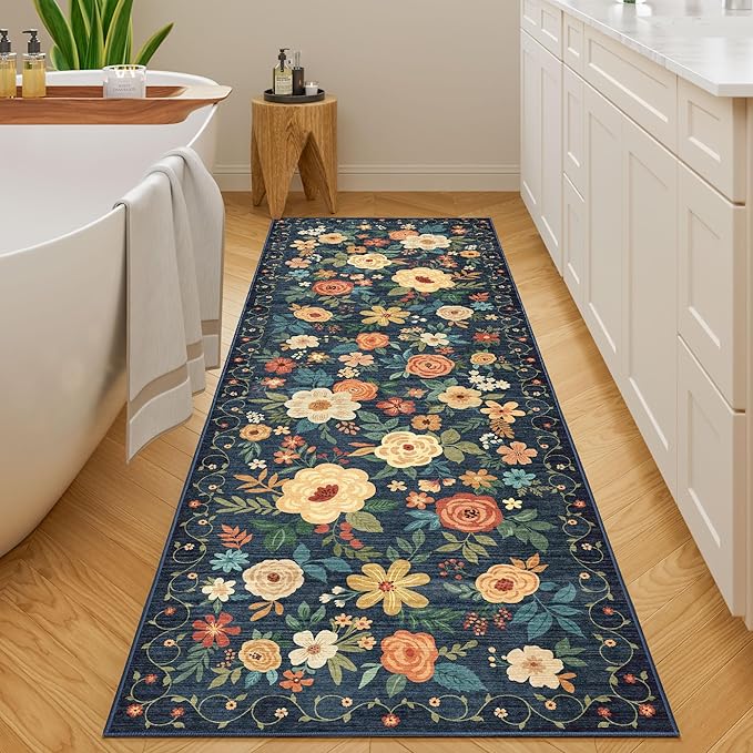 DUKINO Runner Rug, 2x10 Kitchen Hallway Carpet, Washable - Image 4