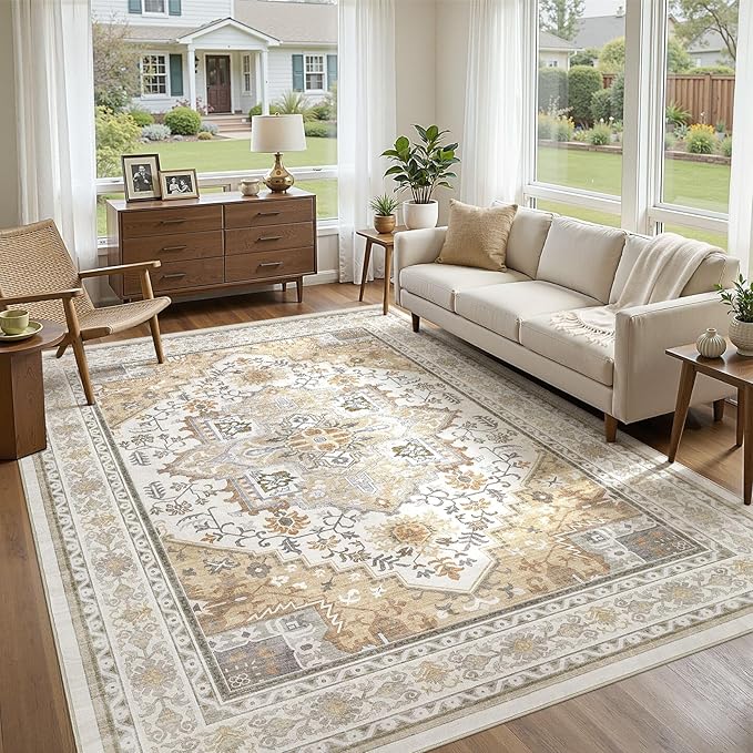 UERMEI 10x12 Area Rug for Living Room - Image 3