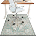 36"x48" Office Chair Mat for Hardwood Tile Floor, Under Desk Carpet Protector by BESBLEE