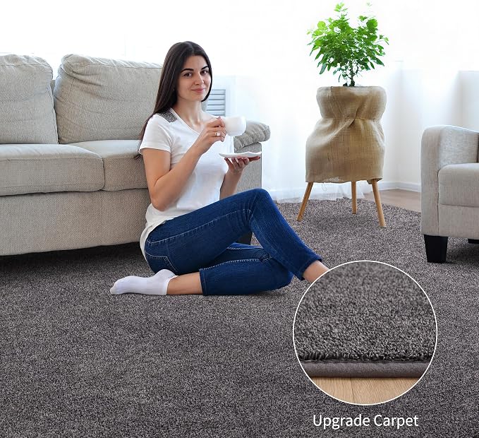 Keeko 2x4 Area Rugs for Living Room, Soft Modern Memory Foam Bedroom Rug - Image 8