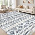 cotiled 10x13 Area Rugs Living Room Rug: Washable Boho Rugs by COTILED