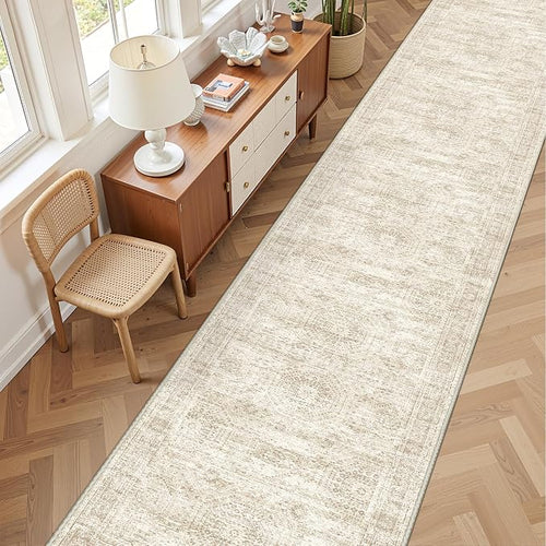 3x14 Washable Runner Rug for Hallway, Non-Slip Long Hallway Runner for Entryway by Restydon