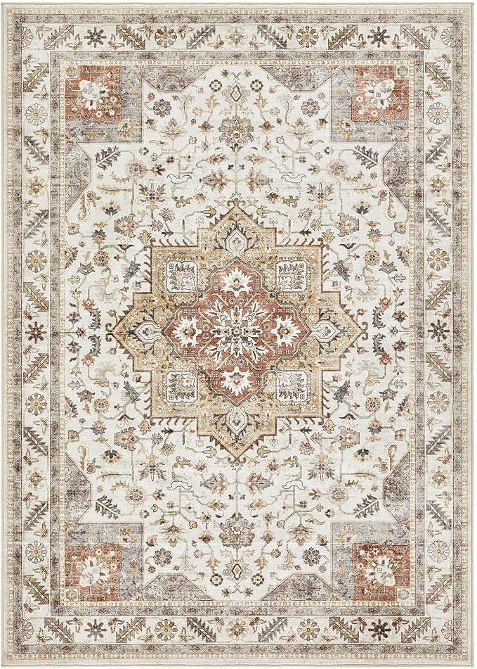 Vintage Living Room Area Rug 8x10 - Image 9