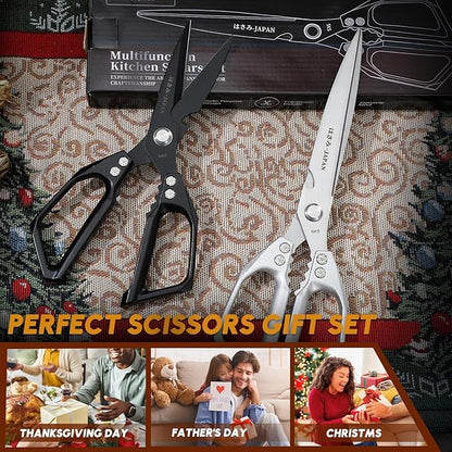 HUUSK Kitchen Scissors Set Upgraded - Image 7