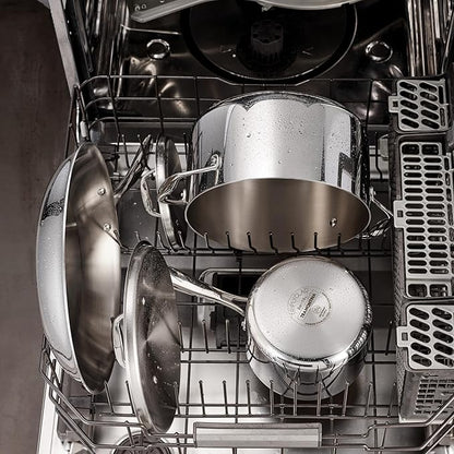 Tramontina Signature Tri-Ply Clad Stainless Steel 11-Piece Cookware Set - Image 6
