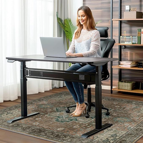 36"x60" Office Chair Mat for Hardwood Tile Floor, Under Desk Carpet Protector - Image 2