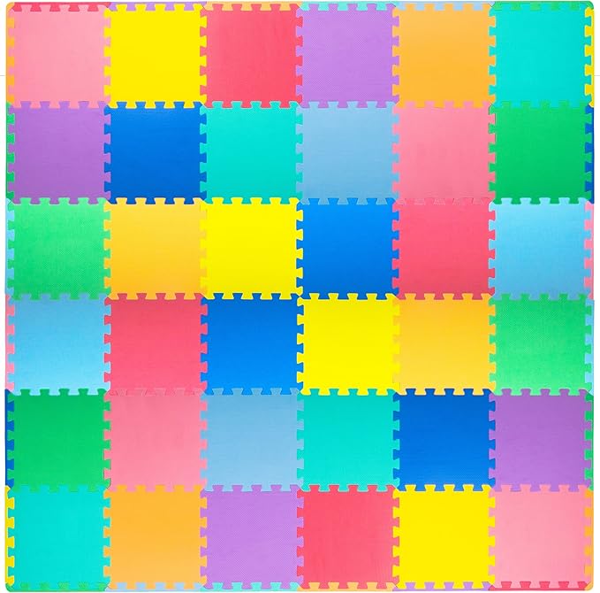 ProSource Baby Play Mat, Soft Foam Floor Tiles by PROSOURCE