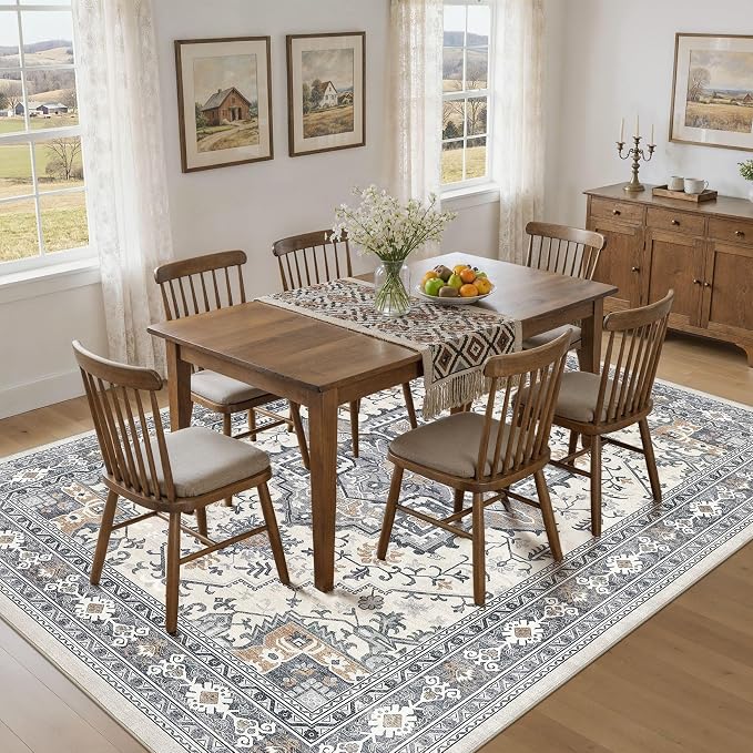 UERMEI 10x14 Area Rug Living Room Rugs - Image 5