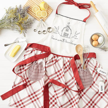 DII Home Sweet Farmhouse Kitchen Collection, Barn Red - Image 4