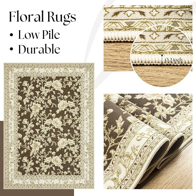 Large Neutral Brown Area Rug 10x12 - Image 5