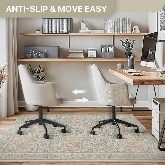 36"x60" Office Chair Mat for Hardwood Tile Floor, Under Desk Carpet Protector - Image 5