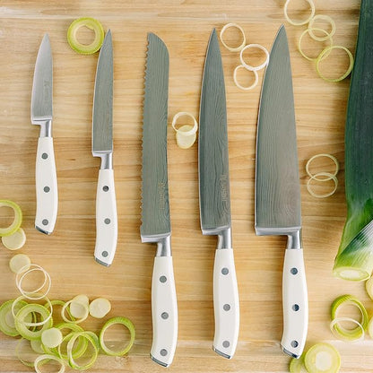Yatoshi 12 Piece White Knife Block Set - Image 9
