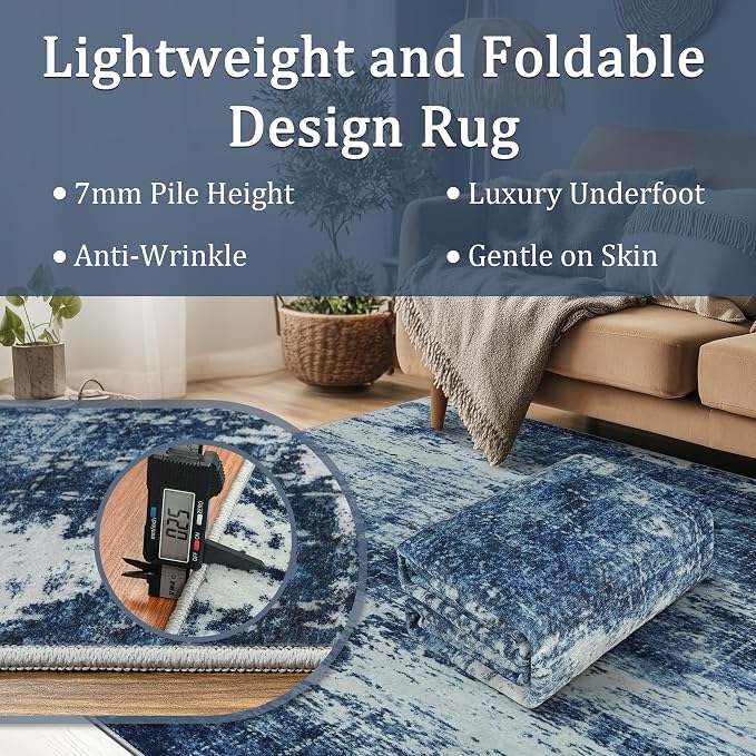 5x7 Area Rug Living Room Rugs - Image 6