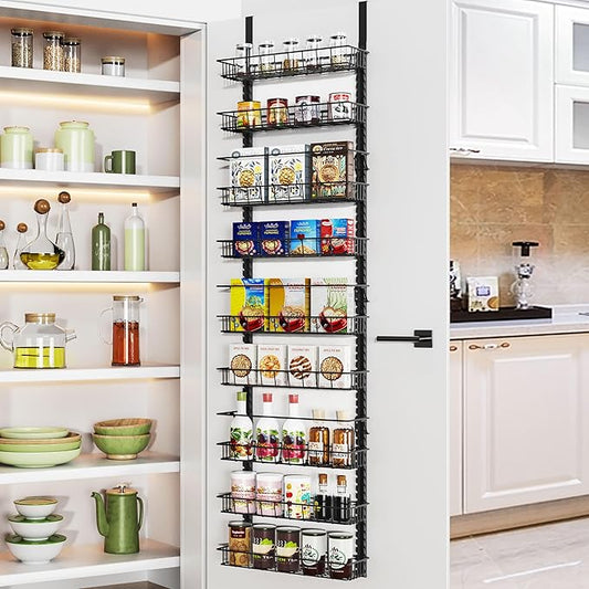 Churboro Over the Door Pantry Organizer Rack by Churboro