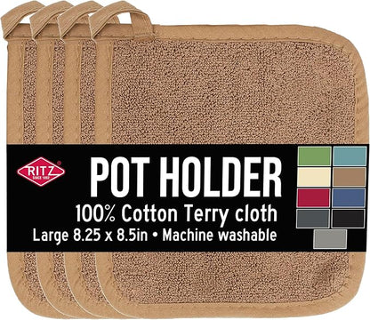 RITZ Terry Potholder & Hot Pad: Unparalleled Heat Resistant, Durable 100% by Ritz+Foodservice