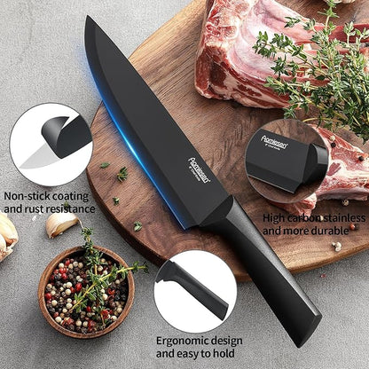 Stainless Steel Knife Set, Knife Block Sets - Image 6