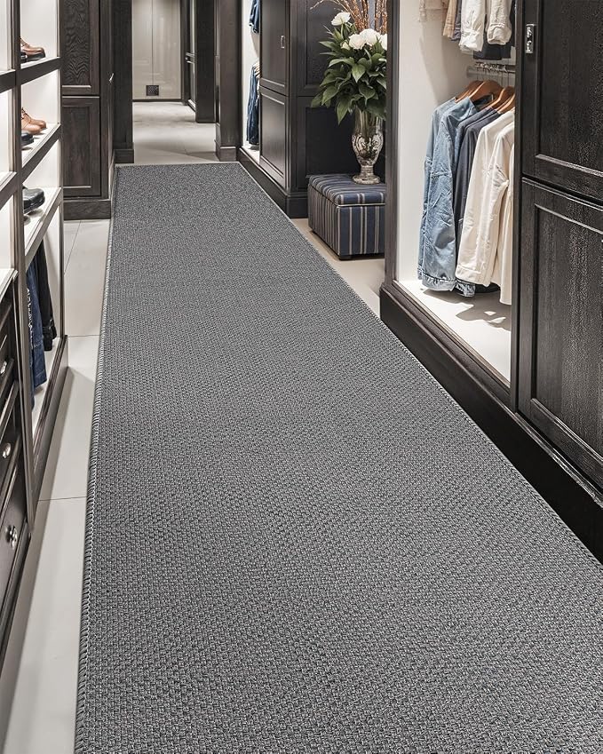 Color&Geometry Door Mat 2'4"x12' Runner Rug - Image 8