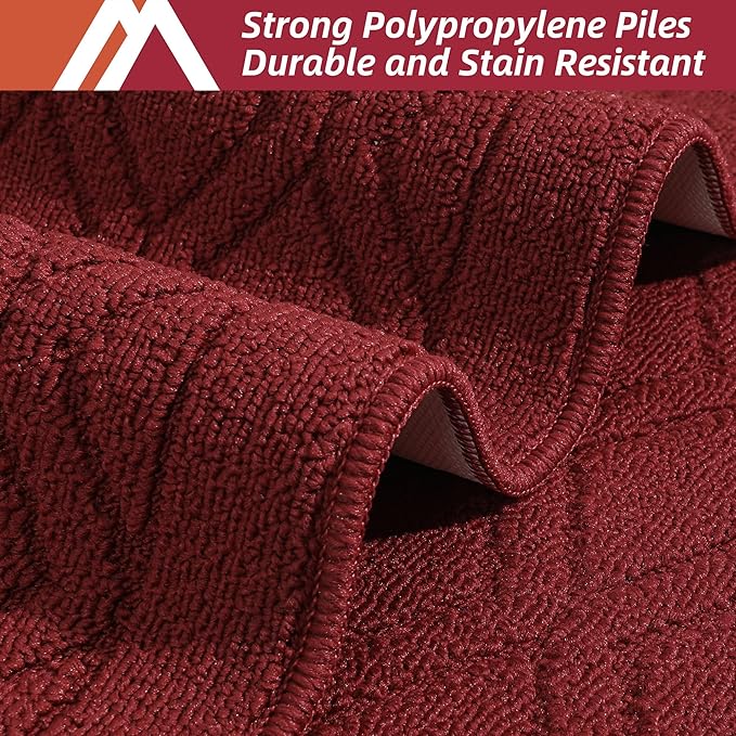 COSY HOMEER-Kitchen-Rugs-and-Mats 20"x30" Non Slip Kitchen Mats - Image 3