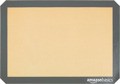 Amazon Basics Silicone Rectangular Baking Mat, Dishwasher Safe, Food Safe - Image 3
