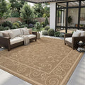MontVoo-Outdoor Rug-Patio Rug 8x10 ft Polypropylene Indoor Outdoor Rugs Outdoor by MontVoo
