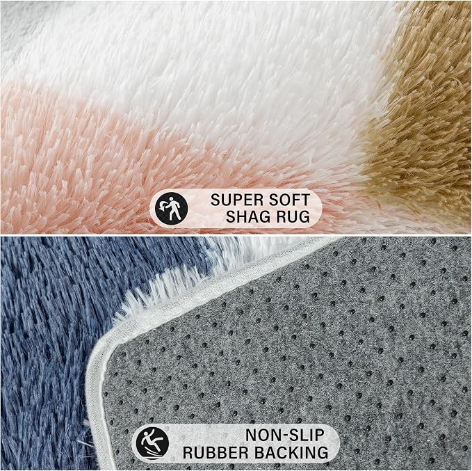 PureCozy Checkered Area Rug 2x6 - Image 6